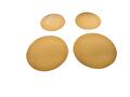 Rondellen diamantzak taartkartons rond goud